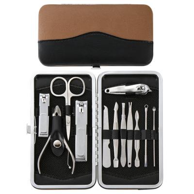 China Universal Home Manicure Kit Portable Nail Clipper Set Stainless Steel Manicure Set Nail Clippers Wellflyer MS-008-24 for sale