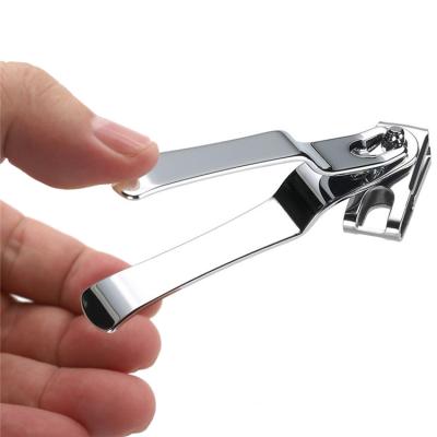 China Cutter Nail and Toe Wellflyer NC-257 Manufacturers Supply Mirror Light Stainless Steel Nail Clippers 360 Degree Rotating Nail Clippers for sale