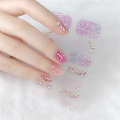 China Wellflyer NAST-003-1 Paper Sorts 12 14 Sheets Nail Art Nail Decals Stickers Water Transfer DIY Colorful Watermark For Nails Design for sale