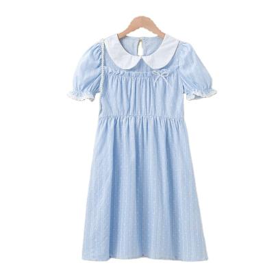 China Factory Fashion Casual Summer Floral Dress/Baby Elegant Girls Wear A Line Dress for sale