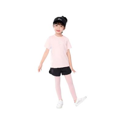 China Breathable Gym Ventilation Kids Training Armpit T-Shirt for sale