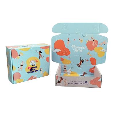 China Good Quality Promotional Customg Recycled Materials And Wholesale Cardboard Printed Color Ad Boxes Subscription Boxes for sale