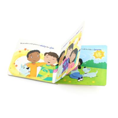 China paper & Custom Printing Colorful Design Children Cardboard Book Board Cardboard Book Well For Children for sale