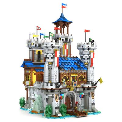 China High Quality Retro Children's Building Blocks Toys Castle Building Block Particle Set for sale