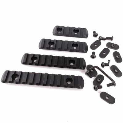 China FANGOSS Nylon Mlok Picatinny Rail Set, 5 7 9 11 13 Slot Mlok Picatinny Rail Parts Accessory Toy for sale