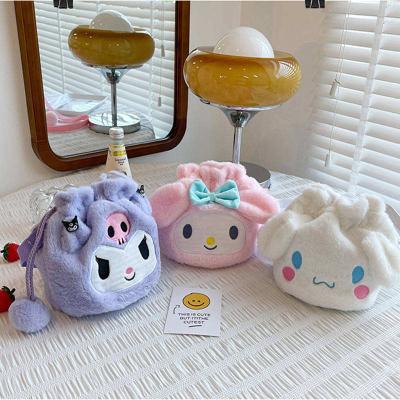 China Children Accompany Hot Selling My Melody Bag Sanrio My Melody Soft Plush Backpack Sanrio Stuffed Plush Toy for sale