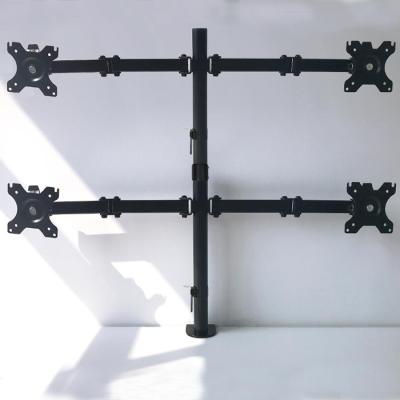 China AM3-44 Quadruple LCD Monitor Arm Mount Cheap Steel 4 Steel Stand for sale