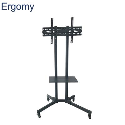 China V301 China Factory Modern Steel LED TV Stand Mobile Living Room Furniture for sale