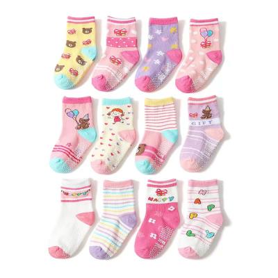 China Amazon Breathable Cartoon Socks Children New Product Non-slip Socks For Girls for sale