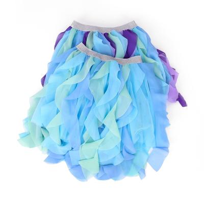 China High Quality Breathable Tutu Skirt Children Ballet Kids Baby Girls Fluffy Princess Tulle Party Dance Skirts for sale