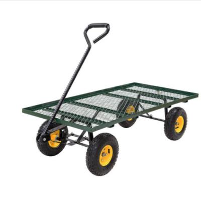 China Tools Factory Hot Sale Garden Supplies Garden Trolley DIY Tool Kit Garden Tool Cart 1807 1840 With 10 Inch Wheelbarrow Wheel for sale