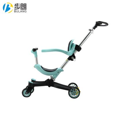 China High Quality Aluminum Alloy 4 Wheels Easy Fold Baby Stroller for sale