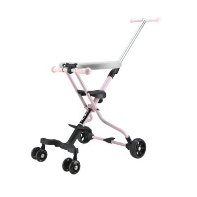 China Aluminum Alloy Stroller Luxury Baby Stroller Magic Stroller With 4wheels for sale