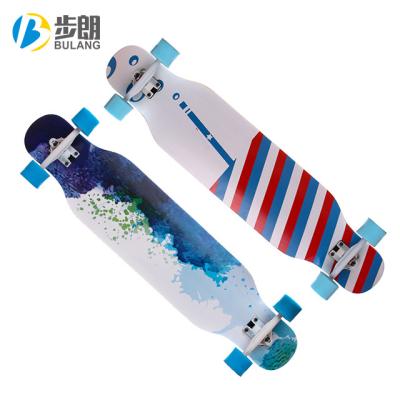 China Wholesale Four Wheel Maple Longboard OEM Custom Skateboard for sale