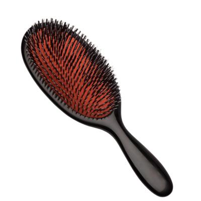 China Logo Acetate Resin Logo Grander Boar Bristle And Bristle Detangling Hair Extensions Daily Custom Nylon Brush Salon Medium Large Brush for sale