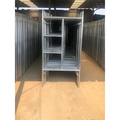 China Modern Parts Set Steel Concrete Slab Roof Masonry H Metal Formwork Frame Scaffolding for sale