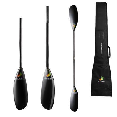 China Carbon Fiber ZJ SPORT New Kayak Paddle With Optional Shaft And Aluminum Alloy Adjuster Packed In FREE BAG for sale