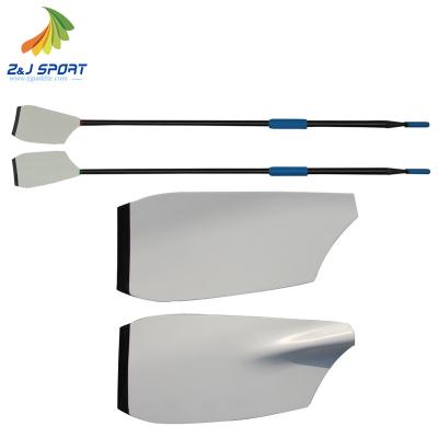 China 2021ZJ Fiberglass Sport Water Field Rowing Boat Oars Fiberglass Sculling Paddle for sale