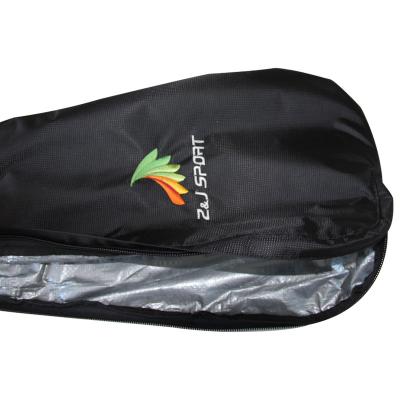 China Plastic ZJ Sports New SUP Board Paddle Black Bag With Adjustable Strap for sale