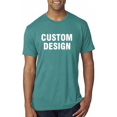 China Anti Shrink Custom Mens Customize T Shirts Cotton T Shirts Low Custom Moq Printing Design for sale