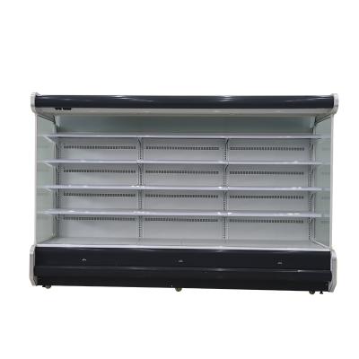 China Supermarket Freezer Multideck Refrigeration Supermarket Multideck Showcase Designer Best Upright Open Refrigerator for sale