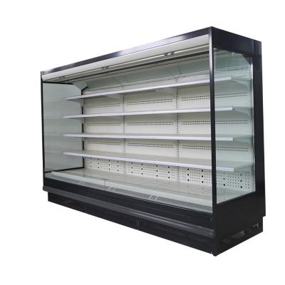 China Hot Selling Commercial Single-temperature Refrigerator Display Fridge Freezer Display Refrigerator Showcase Ventilation System for sale