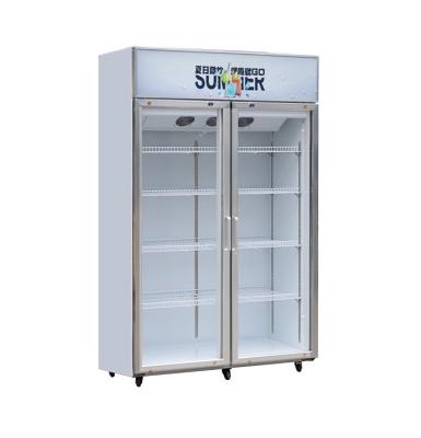 China 2022 Single-temperature Factory Direct Sales Beer Refrigerator Cabinet Commercial Beer and Beverage Display Cabinets Finishing Flawless Refrigerator for sale