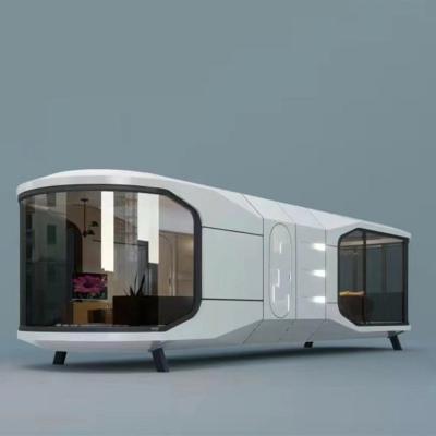 China Modern Rendered In Commercial China Custom Giant Using Container Homes Container Home With Glass Top for sale