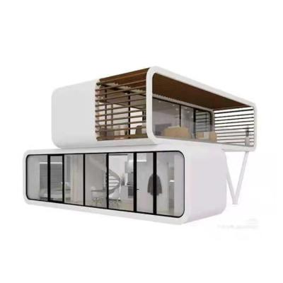 China Modern Ready Made Modular Portable Container House Prefab Modern Room Living Space Capsule for sale