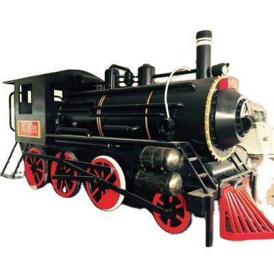 China Retro Public Places New Product Model Train Urban Rail Trolley OEM 2020 Customized Scale Railway Ho Model Train Diecast Model Train For Decor for sale