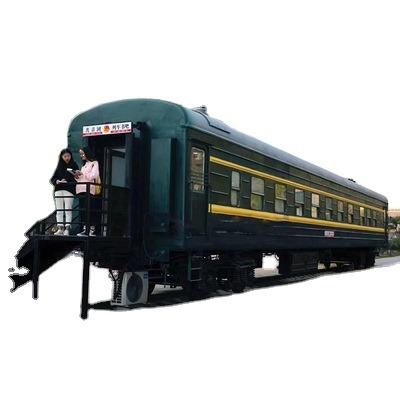 China Large Public Places Funfair Amusement Park Manufacturer Outdoor Train Ride Electric Guided Train Tourist Tour For Sale for sale