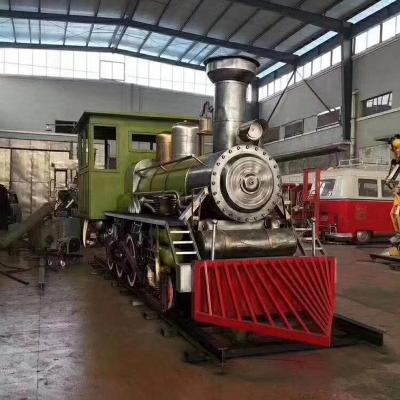 China Europe amusement park track and track steam train custom large size locomotive for sale for sale