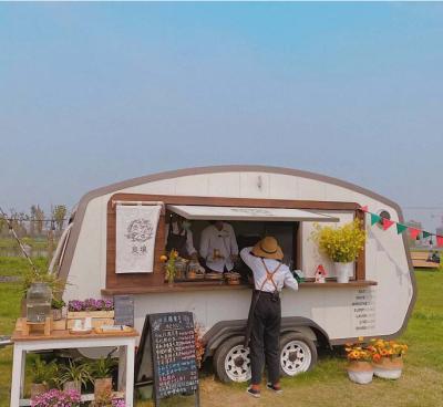 China Retro Design Bakery Customized Mobile Food Cart Trailer /food Truck Model For Sale for sale