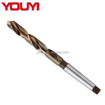 China Metal drilling professional manufacturer supply M35 hss cobalt twist drill bits for sale