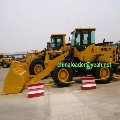 China Construction material stores 3ton wheel loader with super long reach arm SDLG LG936SLR wheel loader for TH. THE KH. good price for sale