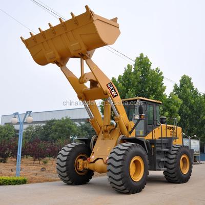 China China SENX Construction Machinery 5 Ton Wheel Loader SX956 3m3 Bucket Capacity 3CBM for sale