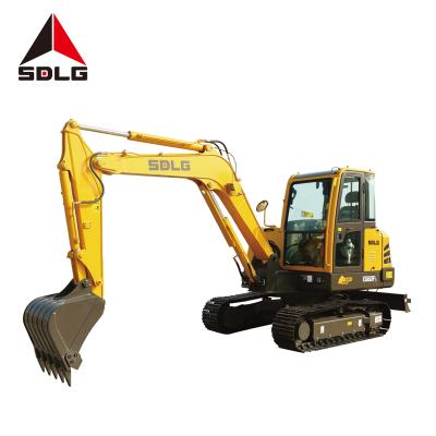 China SDLG E660FL mini excavator, hydraulic sdlg 6t excavator low price, brand new sdlg excavator 0.2 for sale