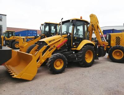 China 2019 New Backhoe Loader B877F, SDLG 8 Ton Backhoe Loader B877 Volvo Tech 1m3 for sale