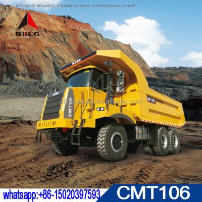 China SDLG 2018 New Model Off-Road CMT106 Dump Truck 70 Ton CMT106 Payload Mining Truck for sale