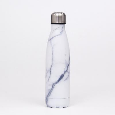 China Sublimation Water Bottle OEM Stainless Steel Cola Shaped Bamboo Water Bottle Lid for sale