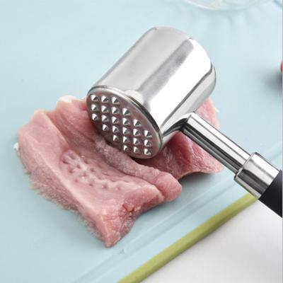 China Viable Kitchen Instrument Cooking Tool Beef Tenderizer Injector Book Stainless Steel Meat Press Beater Meat Tenderizer for sale