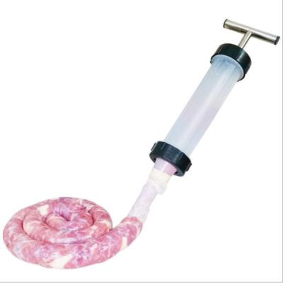 China Viable Handmade Sausage Enema Gun Meat Syringe Small Homemade Sausage Tool Filled Beak Sleeve for sale