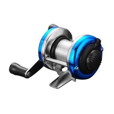 China Outdoor Sports Fishing Mini Spinning Reel Outdoor Ice Fishing Sea Rock High Quality Raft Carp Crucian Bass Reels Rod Gear Metal Spool Tackle for sale