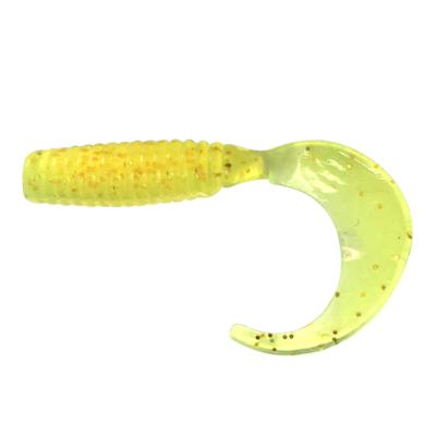 China Outdoor Activities Fishing Wholesale Soft Bait Soft Rubber Fishing Lures Fork Luminous Tail Lure Liquid Soft Plastisol For Artificial Soft Lures Soft Lure for sale