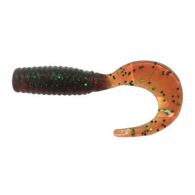 China Outdoor Activities Fishing Lure Good Quality Ultra Light Soft Larva Tail Lure Minimum Silicone Lures Soft Accessories Soft Fishing Groundbaits Fishing Lures for sale