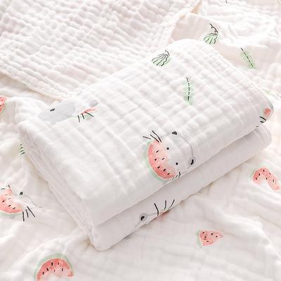 China PORTABLE Multi Functional Bath Towel Wrap Cotton Gauze Muslin Baby Infant Blanket Blanket for sale