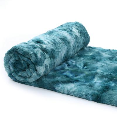 China Soft and Cozy Plush PV Throw Winter Thick PORTABLE Warm Sofa Bed Blanket for sale