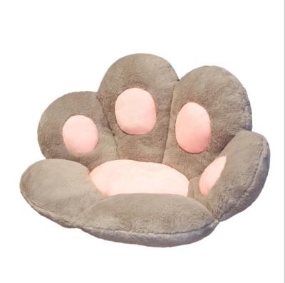 China Home Decor Cushion Cartoon Bear Cat Paw Lazy Sofa Meditation Floor Cushion Floor Cushions for sale