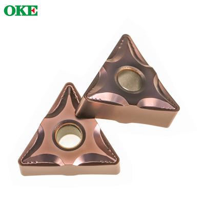 China Original CNC Lathe Machine Tungsten Carbide Insert oke Semi-finishing Carbide Inserts Tungsten Carbide Inserts For Stainless Steel Processing for sale