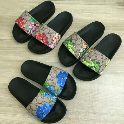 China Cushioning cheap price woman's luxury branded slippers for lady's branded slippers 2022 home of wholesale famous luxury slippers for women 2022 for sale